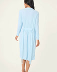 PJ Salvage Textured Robe in Light Sky