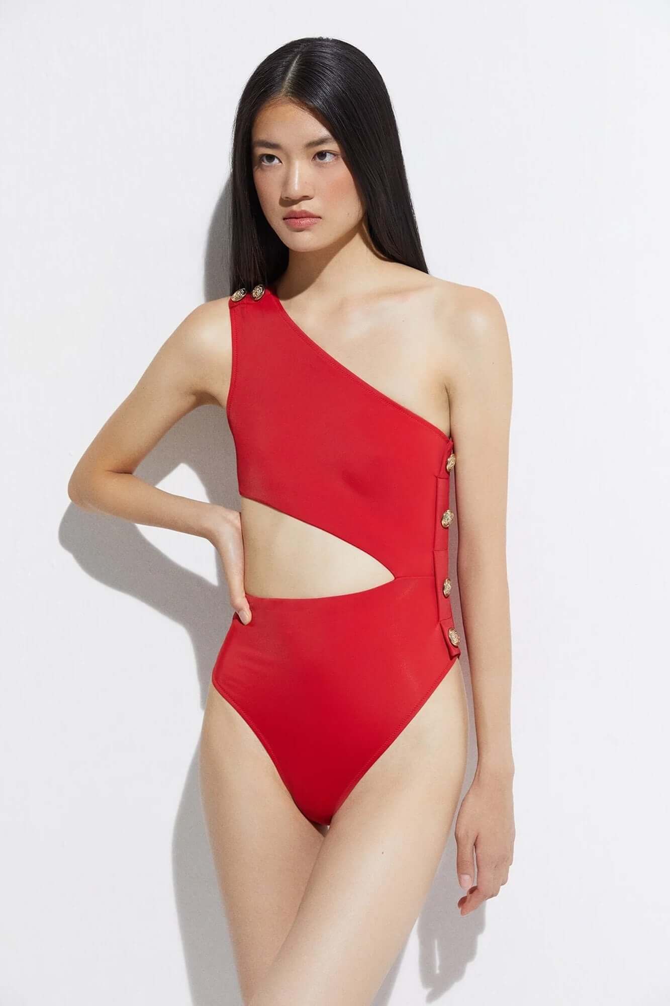 OYE Rhea One Piece in Red 350.00 Petticoat Lane