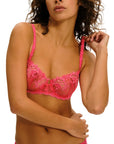 Simone Perele Wish Demi Cup Bra in Rose Fabuleux