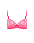 Simone Perele Wish Demi Cup Bra in Rose Fabuleux product view