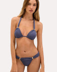 Vix Bia Tube Bottom Full & Bia Tube Top in Blue