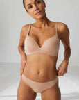 Simone Perele Essential Wireless Bra Color: Peau Rose, Black Size: XS, S, M, L at Petticoat Lane Greenwich, CT