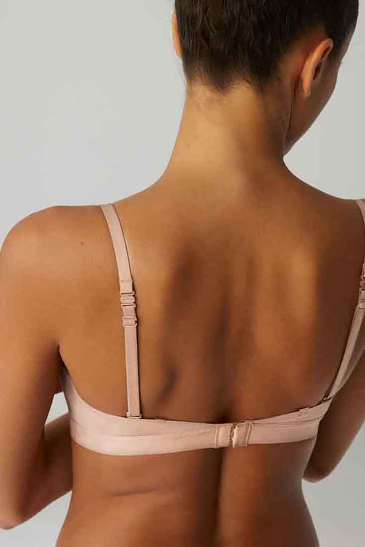 Simone Perele Essential Wireless Bra Color: Peau Rose, Black Size: XS, S, M, L at Petticoat Lane Greenwich, CT