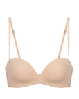 Simone Perele Essential Strapless Bra Color: Peau Rose, Black Size: 30D, 30DD/E, 32A, 32B, 32C, 32D, 34A, 34B, 34C, 34D, 34DD/E, 36A, 36B, 36C, 36D, 32DD/E at Petticoat Lane Greenwich, CT