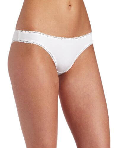 On Gossamer Cabana Cotton Bikini Color: White Size: S at Petticoat Lane Greenwich, CT