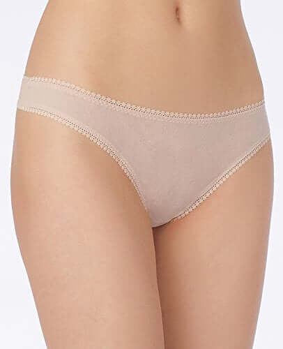 On Gossamer Mesh Hip-G Thong Color: Champagne Size: S/M at Petticoat Lane Greenwich, CT