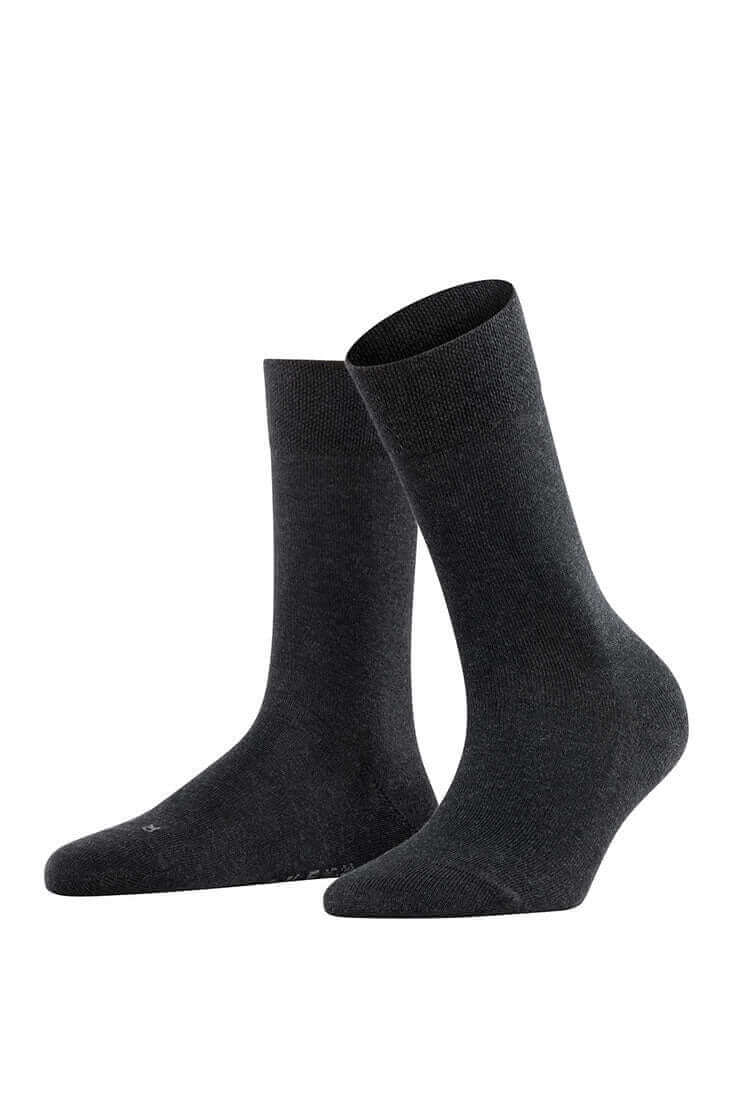 Falke Sensitive London Women's Socks Color: Anthra. Mel. Size: 35-38 at Petticoat Lane Greenwich, CT