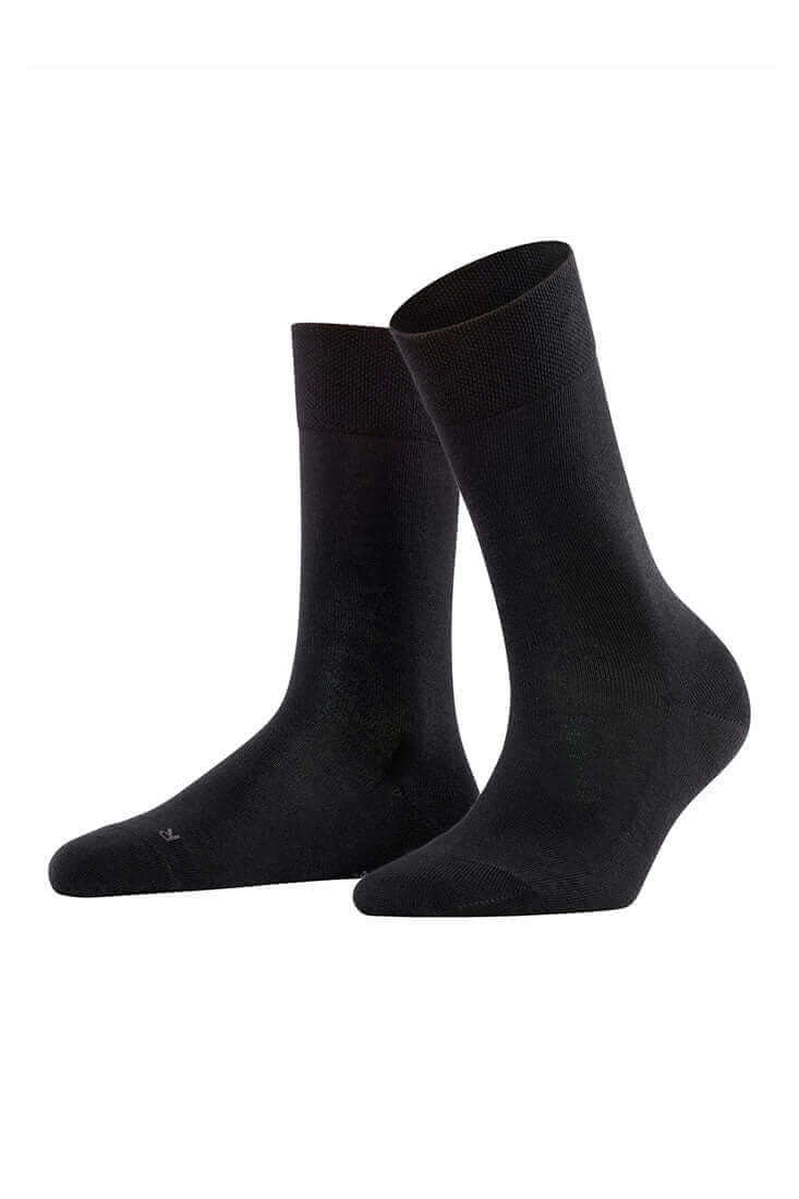 Falke Sensitive London Women's Socks Color: Black Size: 35-38 at Petticoat Lane Greenwich, CT