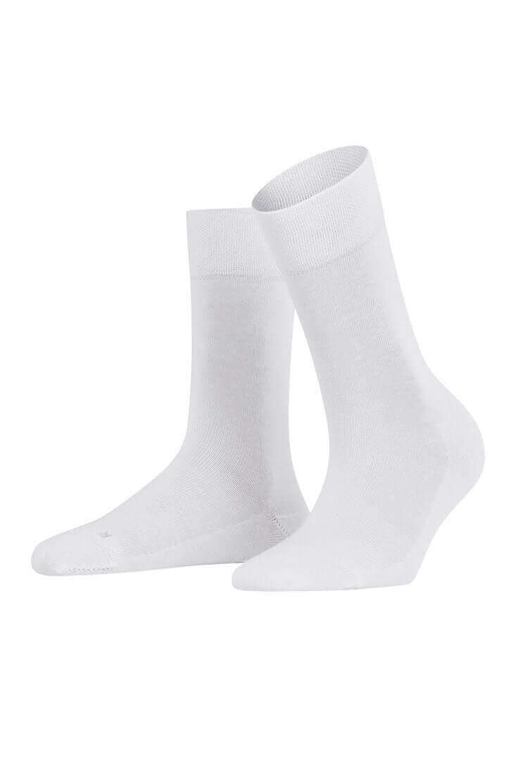 Falke Sensitive London Women's Socks Color: White Size: 35-38 at Petticoat Lane Greenwich, CT