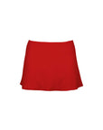 Karla Colletto Basic A-Line Skirt Color: Cherry Size: XS at Petticoat Lane Greenwich, CT