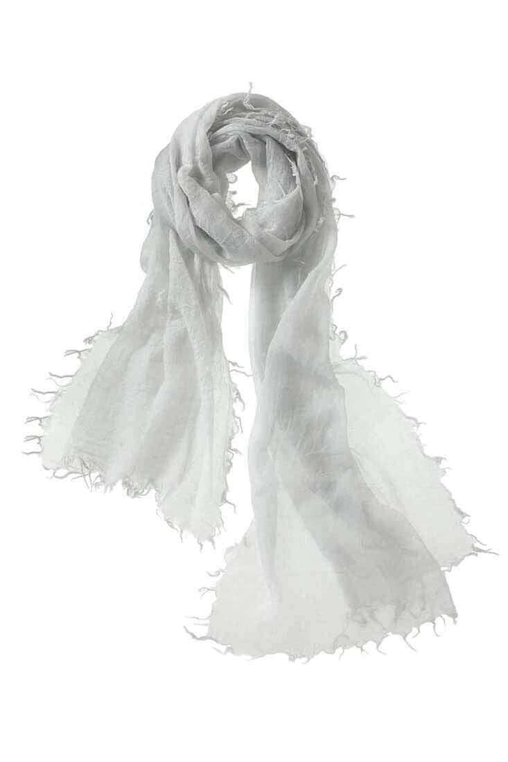 Alpine Cashmere Alta Shawl Color: Silver at Petticoat Lane Greenwich, CT