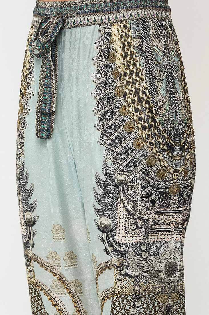 Camilla Free Espiritu Drop Crotch Slim Leg Pant Size: XS, S at Petticoat Lane Greenwich, CT