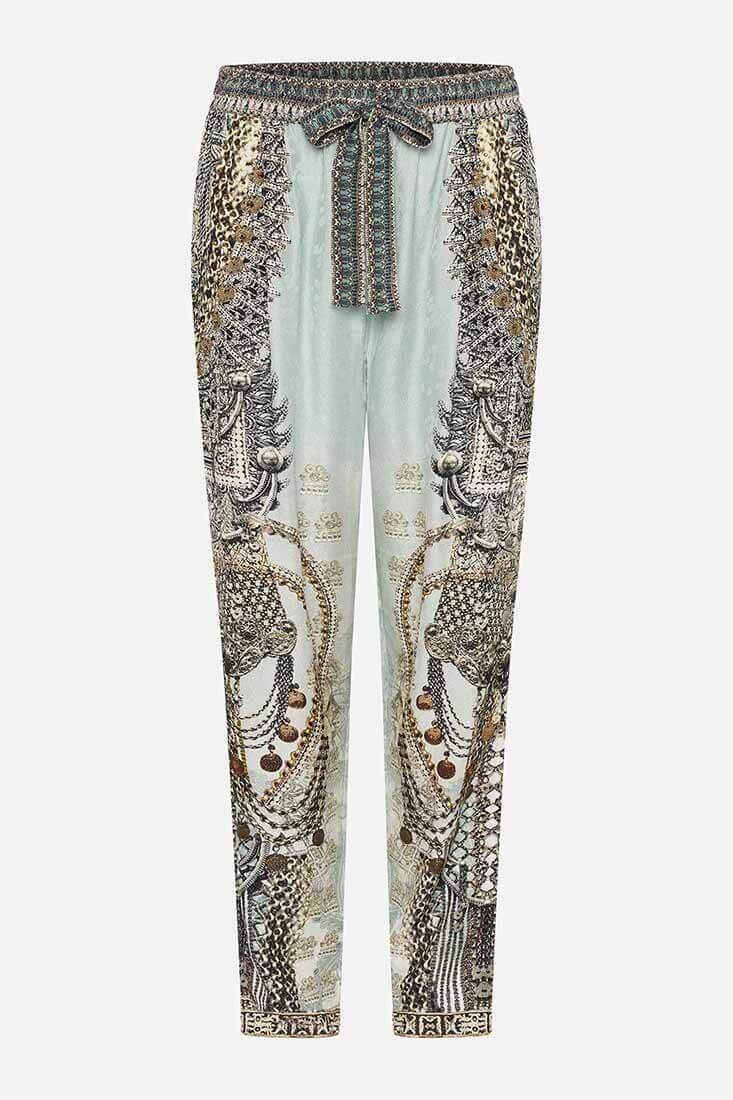 Camilla Free Espiritu Drop Crotch Slim Leg Pant Size: XS, S at Petticoat Lane Greenwich, CT