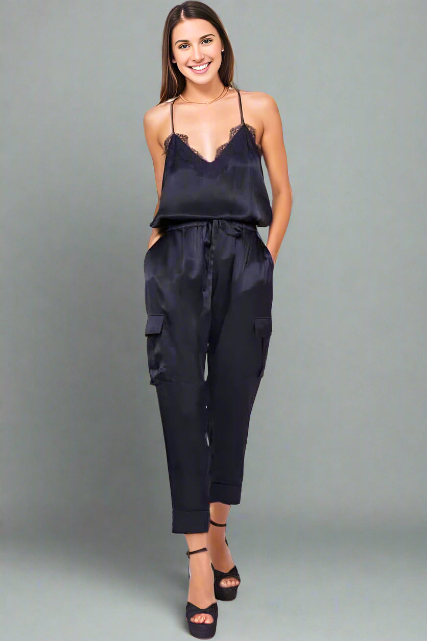 Carmen Pant in Navy