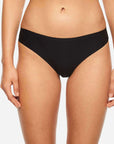 Chantelle Soft Stretch Thong Color: Black, Nude, Ivory Size: O/S at Petticoat Lane Greenwich, CT