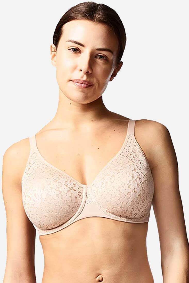 Chantelle Norah Covered Moulded Bra - Soft Pink