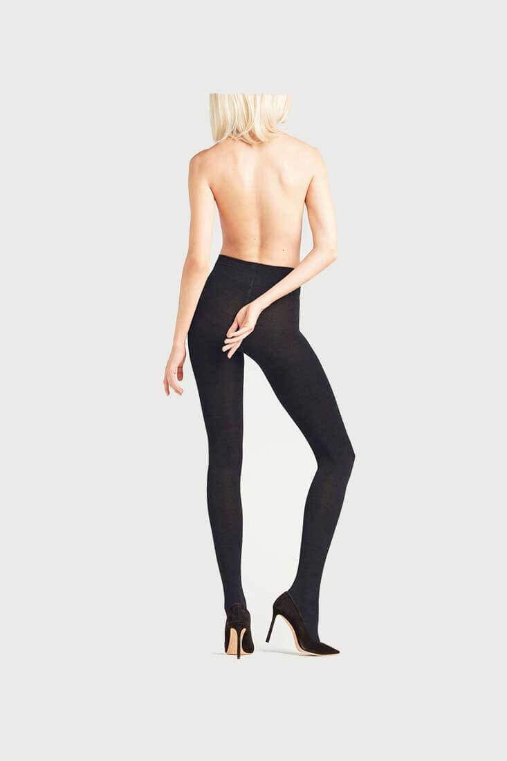 Falke Softmerino Women Tights Color: Black Size: 36-38, 40-42, 44-46 at Petticoat Lane Greenwich, CT