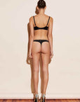 Luxe Thong in Black