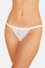 Cosabella Never Say Never Skimpie G-String Color: White  at Petticoat Lane  Greenwich, CT