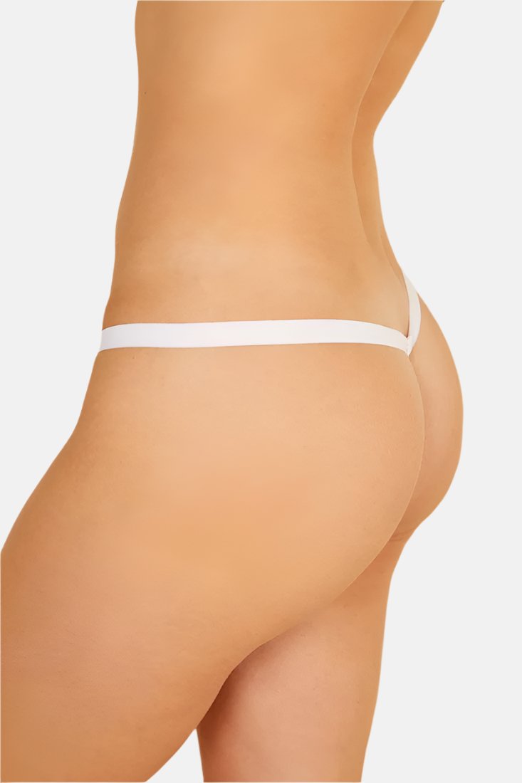 Cosabella Never Say Never Skimpie G-String Color: Navy, White, Blush, Black, Blu Capri, Sette, Ghana Green, Neon Yellow at Petticoat Lane Greenwich, CT