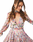 Rococo Sand Lelia Bodysuit Top Color: Multicolor Size: XS at Petticoat Lane Greenwich, CT