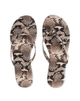 Melissa Odabash Sandals (9 Colors) Color: Snake Size: 6 / 37 at Petticoat Lane Greenwich, CT