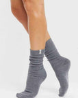 UGG Classic Boot Sock Color: Heather at Petticoat Lane Greenwich, CT