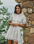 Violetta Dress in White