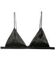 Luxe Triangle Bra in Black