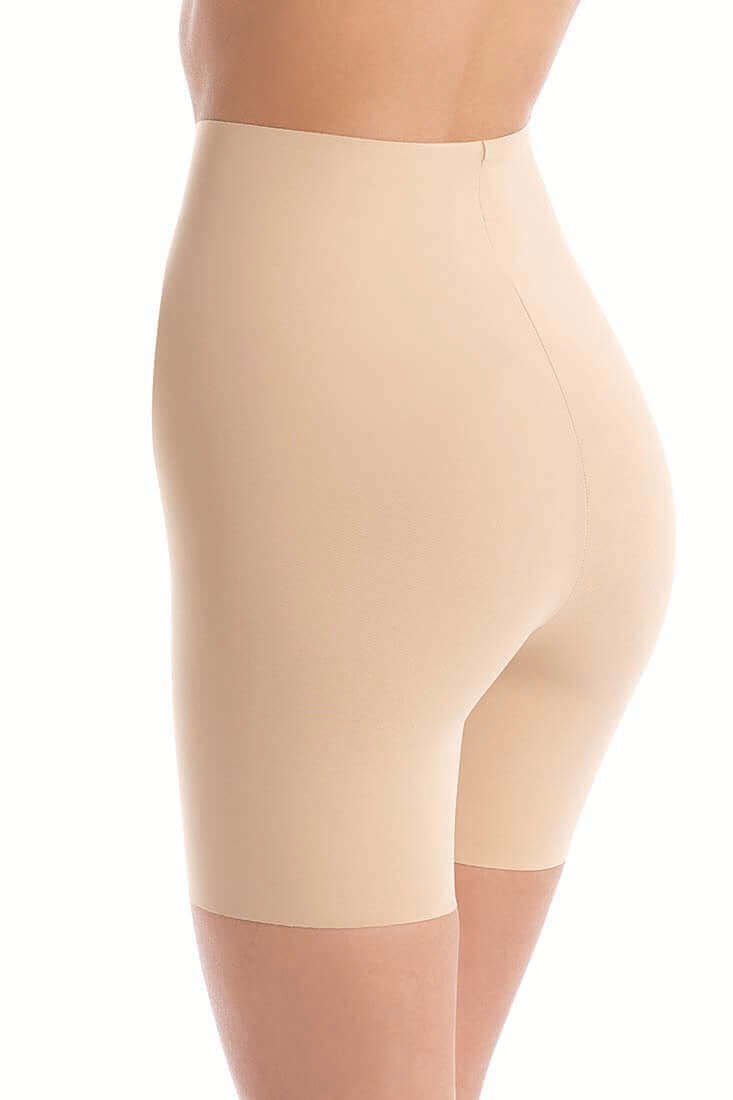 Commando Classic Control Short Color: True Nude, Black Size: XS, S, M, L, XL at Petticoat Lane Greenwich, CT