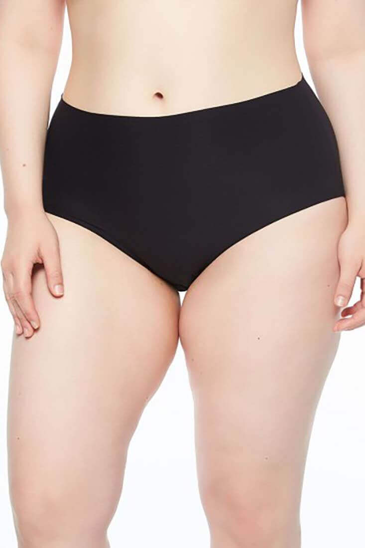 Chantelle Soft Stretch Plus Brief Color: Black at Petticoat Lane Greenwich, CT