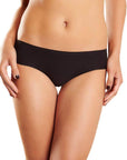 Chantelle Soft Stretch Bikini Color: Black at Petticoat Lane Greenwich, CT