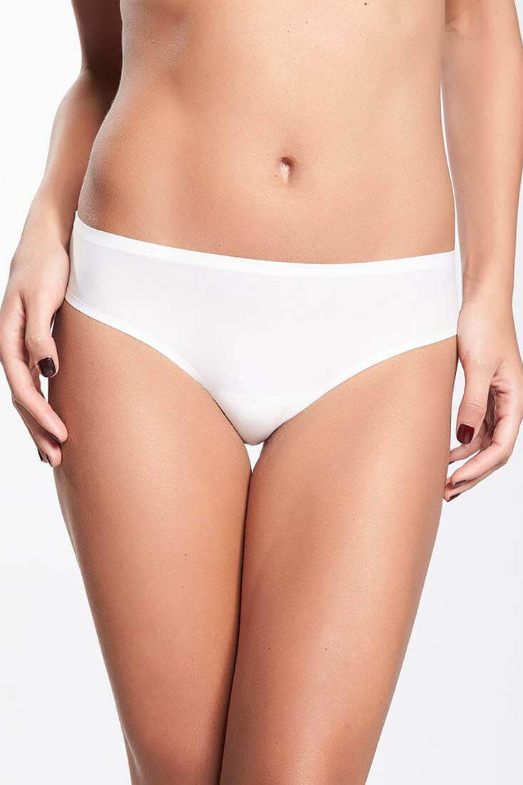 Chantelle Soft Stretch Bikini Color: Ivory at Petticoat Lane Greenwich, CT