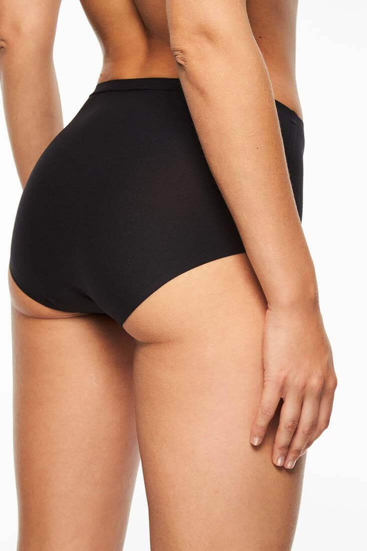 Chantelle Soft Stretch Brief Color: Ultra Nude, Black, Ivory at Petticoat Lane Greenwich, CT