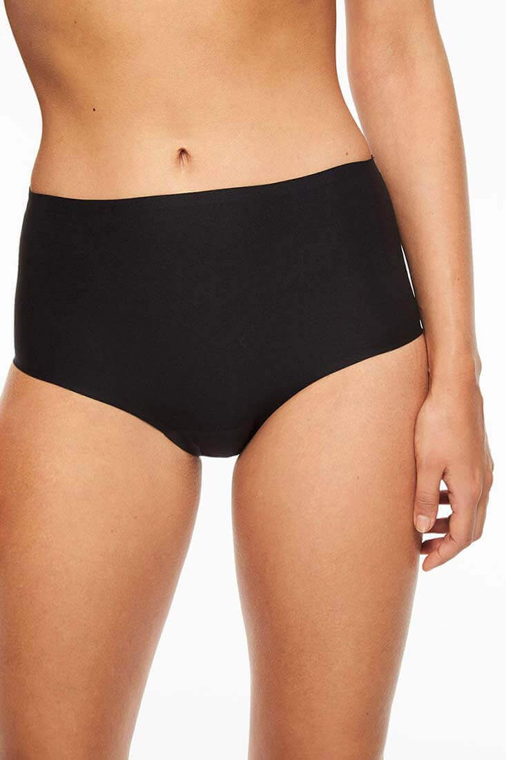 Chantelle Soft Stretch Brief Color: Black at Petticoat Lane Greenwich, CT