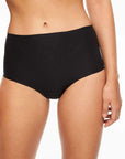 Chantelle Soft Stretch Brief Color: Black at Petticoat Lane Greenwich, CT