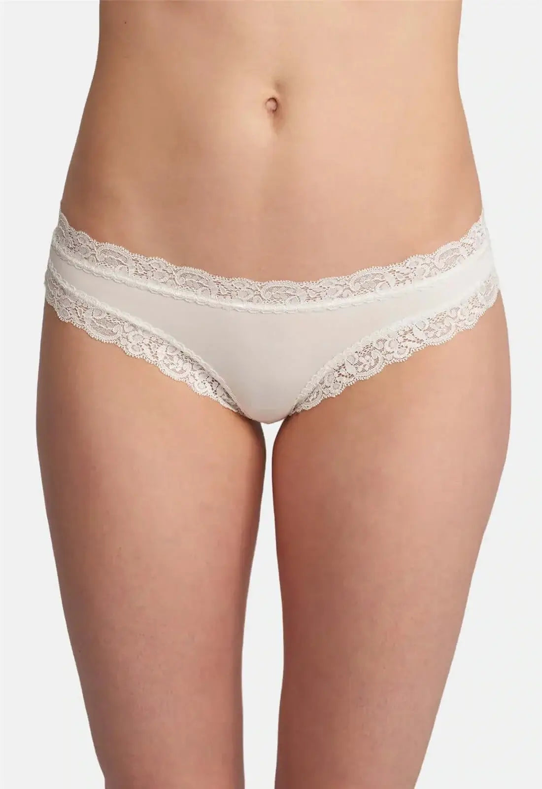 Fleur't Iconic Thong Color: Chantilly Size: S at Petticoat Lane Greenwich, CT