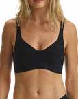 Commando Butter Soft-Support Bralette Color: Black Size: XS at Petticoat Lane Greenwich, CT