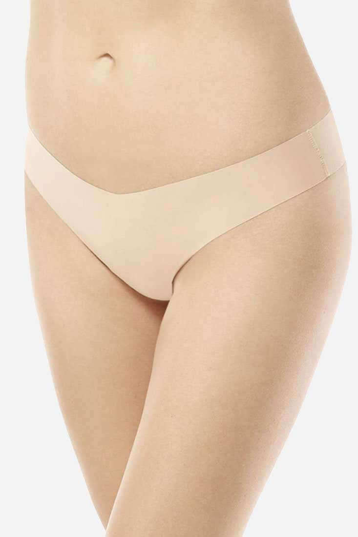 Commando Low Rise Thong Color: True Nude, White, Black, Caramel Size: S/M, M/L at Petticoat Lane Greenwich, CT