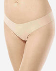 Commando Low Rise Thong Color: True Nude, White, Black, Caramel Size: S/M, M/L at Petticoat Lane Greenwich, CT