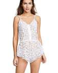Cosabella Magnolia Teddy Color: White Size: S at Petticoat Lane Greenwich, CT