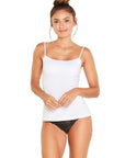 Cosabella Talco Long Camisole Color: White Size: S at Petticoat Lane Greenwich, CT