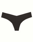 Commando Low Rise Thong Color: True Nude, White, Black, Caramel Size: S/M, M/L at Petticoat Lane Greenwich, CT