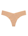 Commando Low Rise Thong Color: True Nude, White, Black, Caramel Size: S/M, M/L at Petticoat Lane Greenwich, CT