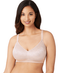 Wacoal Back Appeal Wire Free Bra Color: Rose Dust Size: 34B at Petticoat Lane Greenwich, CT