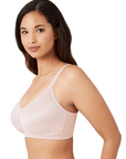 Wacoal Back Appeal Wire Free Bra Color: Rose Dust, Black Size: 34B, 36B, 32C, 34C, 36C, 38C, 32D, 34D, 36D, 38D, 32DD, 34DD, 36DD at Petticoat Lane Greenwich, CT