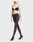 Falke Pure Matt 50 DEN Color: Anthracite Size: S at Petticoat Lane Greenwich, CT