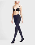 Falke Pure Matt 50 DEN Color: Marine Size: S at Petticoat Lane Greenwich, CT