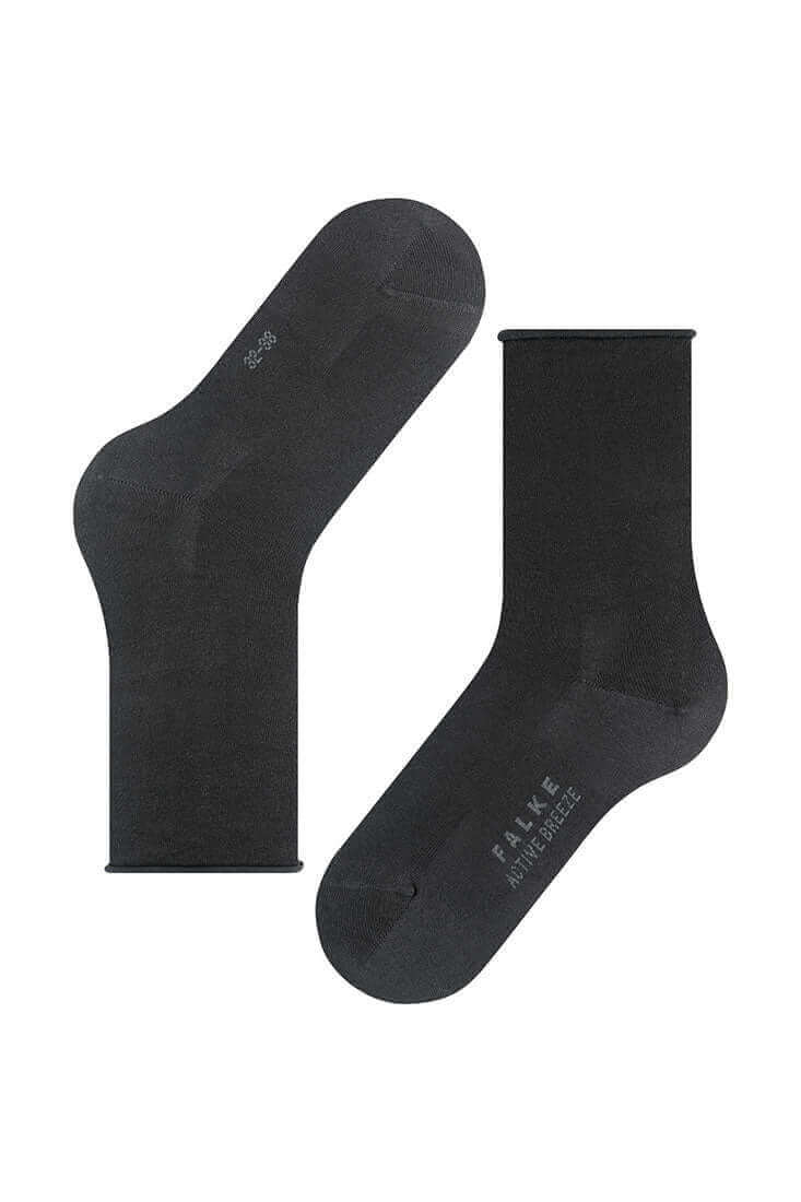 Falke Active Breeze Women's Socks Color: Black, White, Light Gray Size: 35-38, 39-42 at Petticoat Lane Greenwich, CT