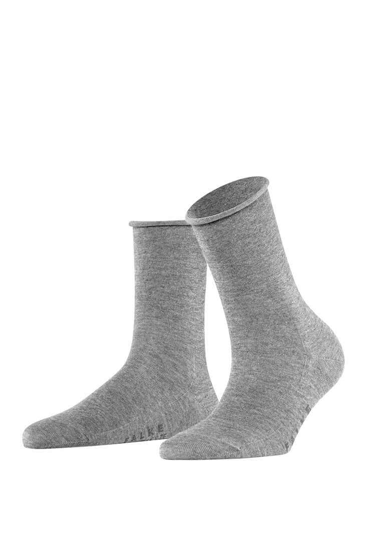 Falke Active Breeze Women's Socks Color: Light Gray Size: 35-38 at Petticoat Lane Greenwich, CT